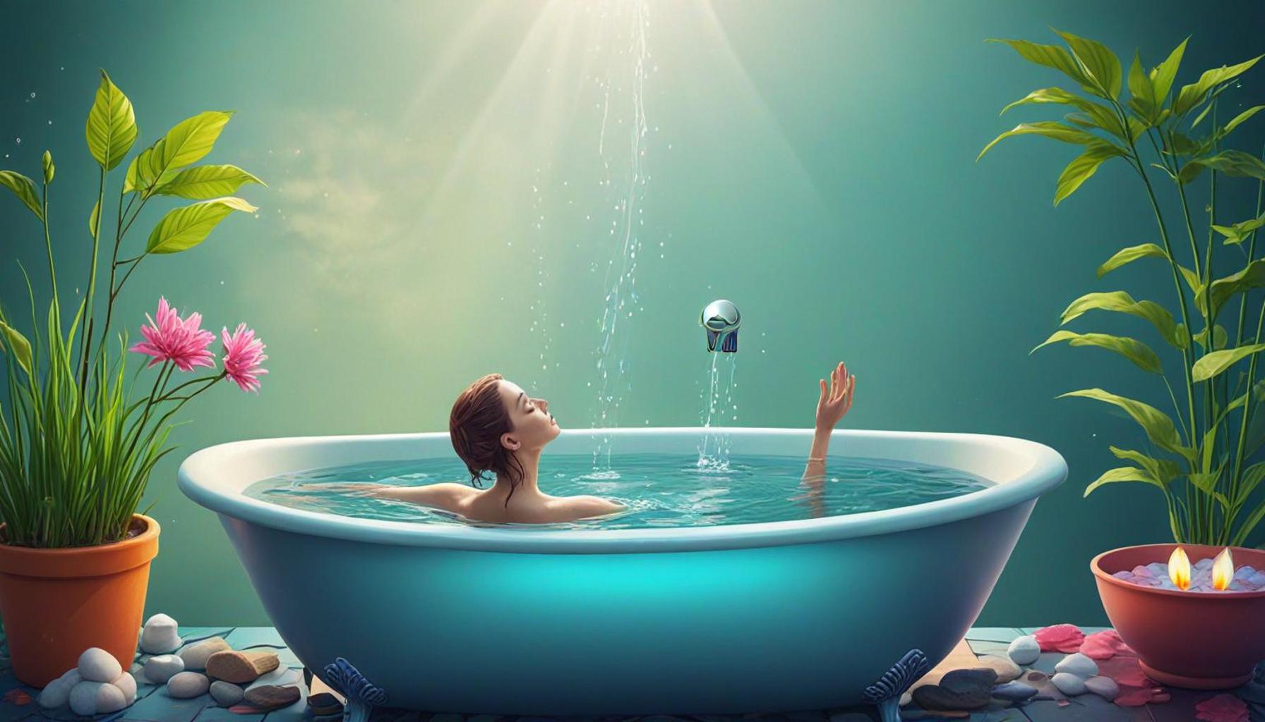 The Calm of Water: How Bath Meditation Reduces Stress and Promotes Well-Being