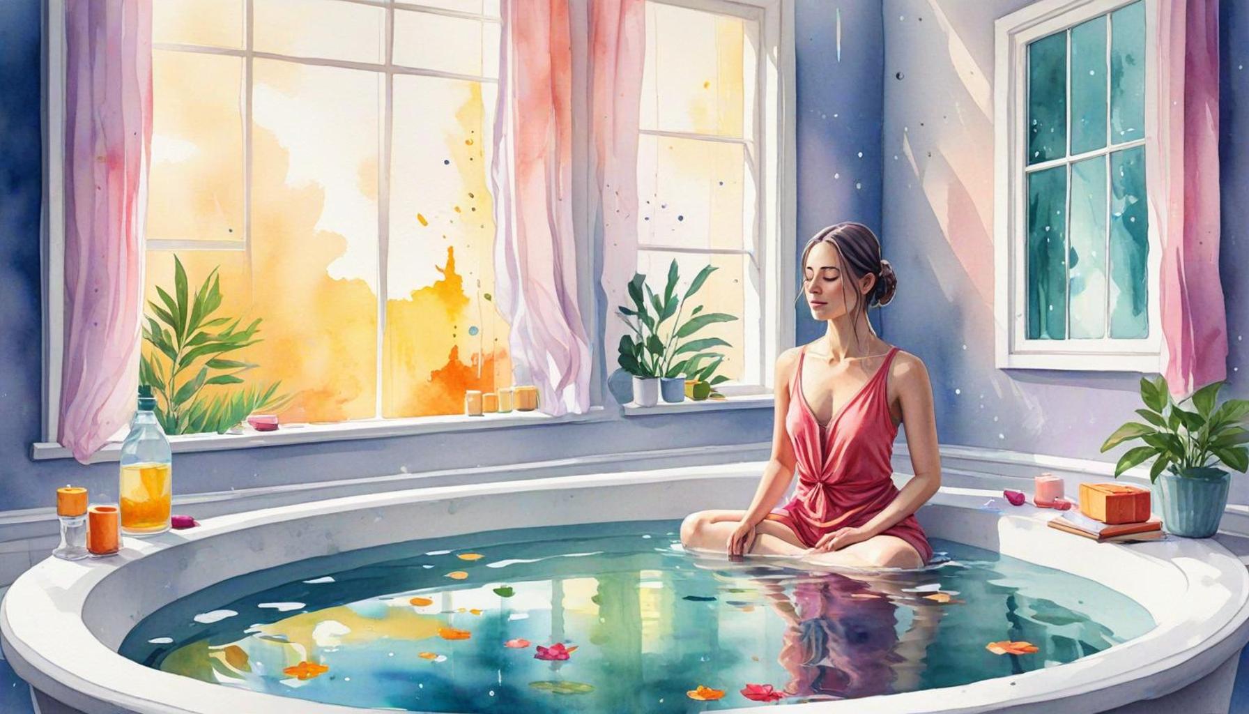 The Influence of Mindfulness on Bath Meditation to Achieve Mental Clarity