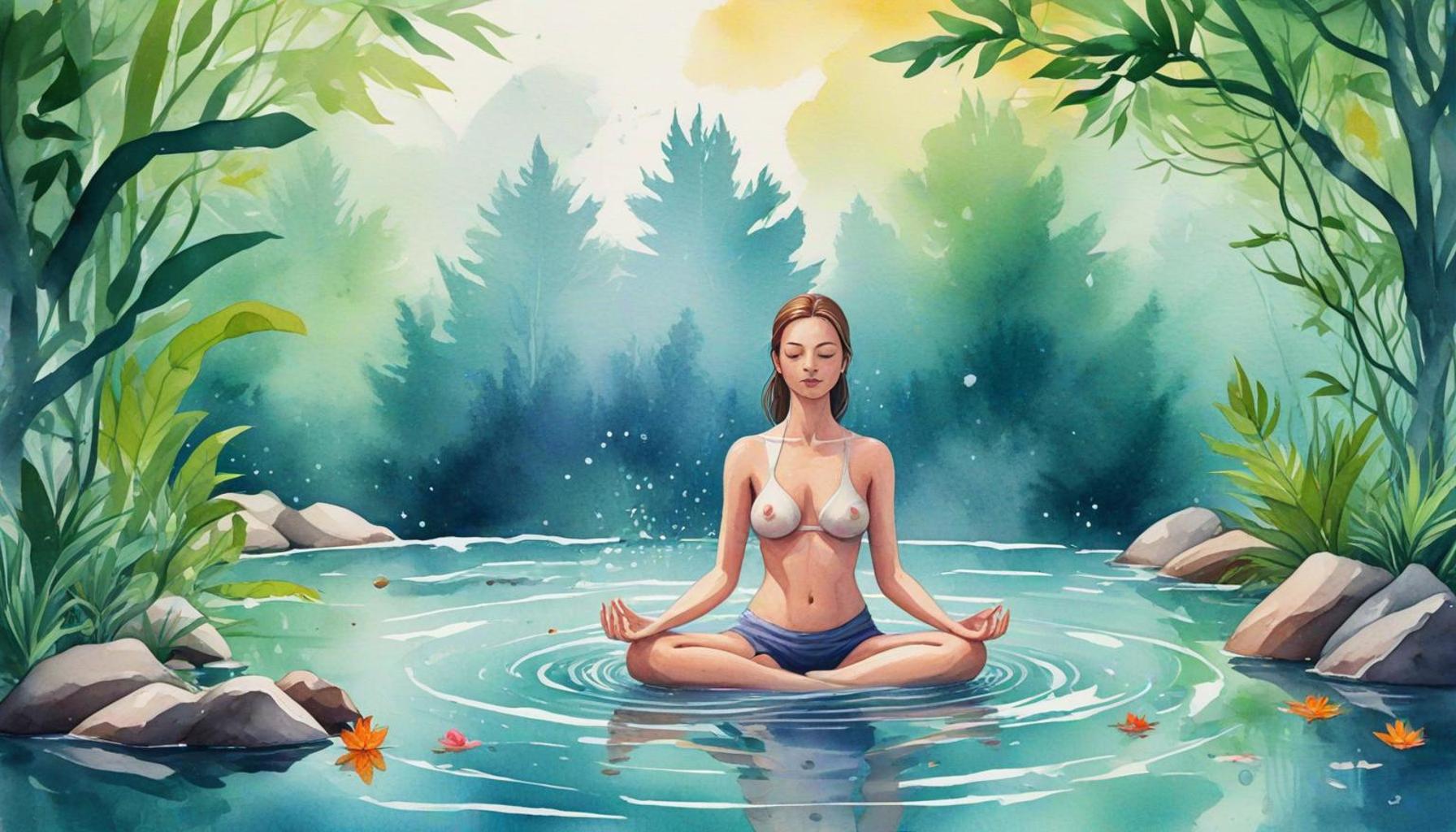 The Effect of Meditation in Bathing on Anxiety Reduction and Mental Clarity