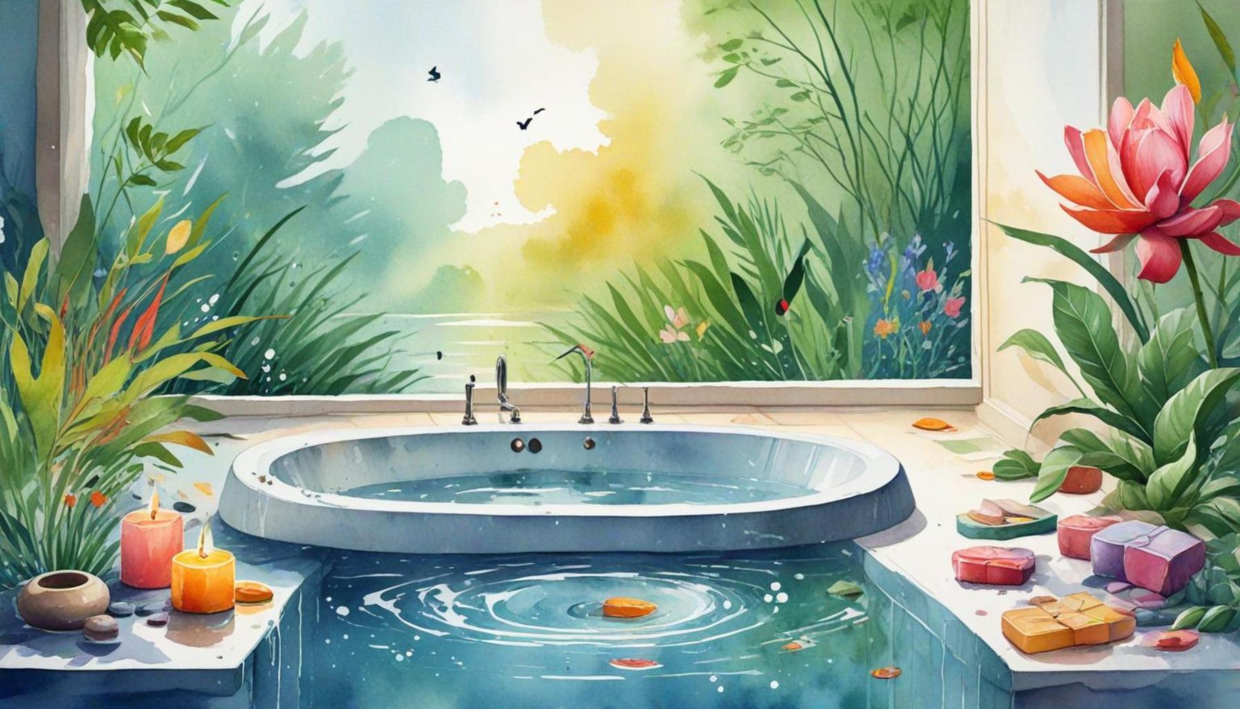 The Role of Music and Natural Sounds in Bath Meditation to Enhance Relaxation