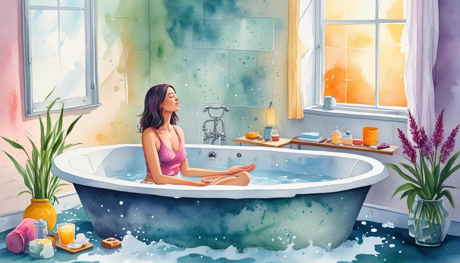 Benefits of Bath Meditation for Mental Health: Confronting Daily Stress