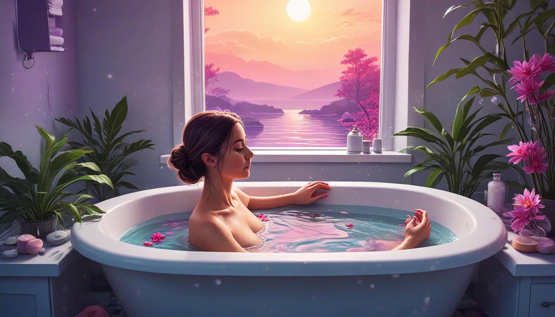 Guided Meditation in the Bath: Techniques to Calm the Mind and Relieve Anxiety
