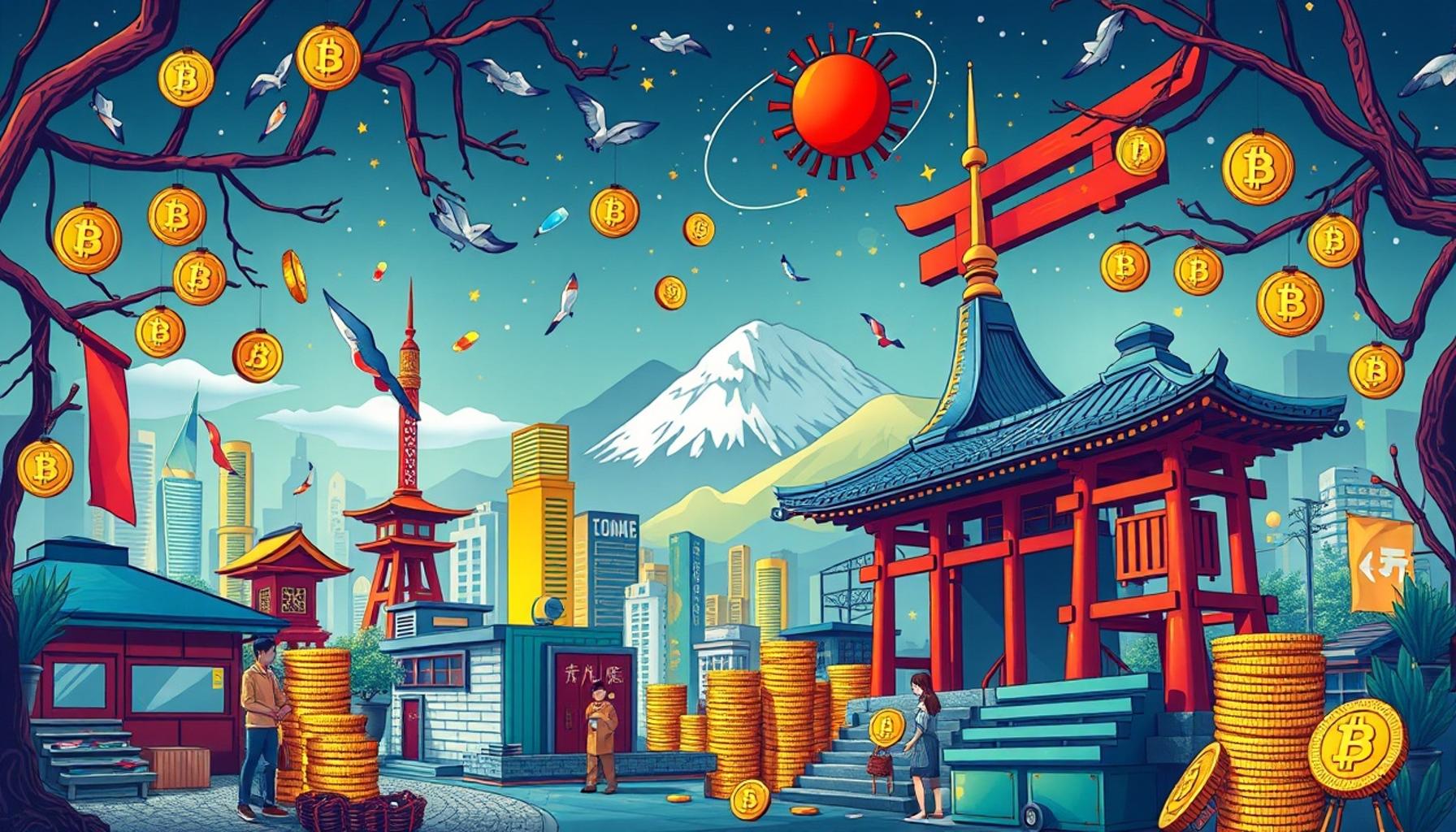 日本における投資戦略における暗号通貨の役割