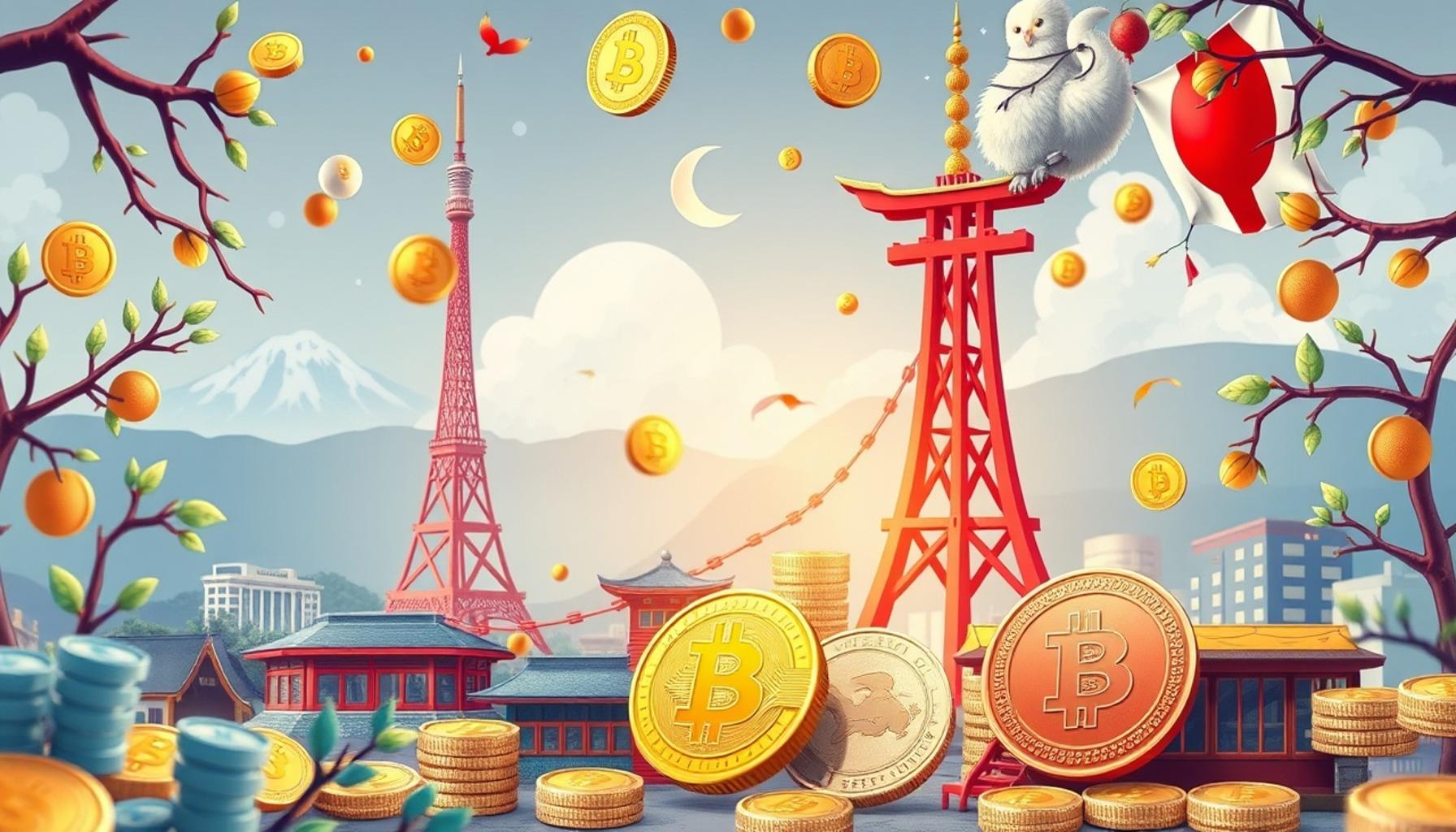 日本における暗号通貨の台頭：金融市場における機会とリスク